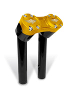 Heinz Bikes Clubstyle Pullback Riser For Harley Davidson FLD 1690 2012-2013 15 cm (6") - Black Gold