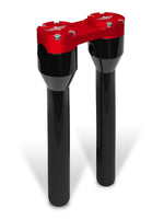 Heinz Bikes Clubstyle Straight Riser For Harley Davidson FLD 1690 2012-2013 30.48 cm (12") - Black Red