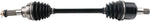 Moose Racing Standard CV Axle For Kawasaki KAF 1000 4X4 2018-2025 Rear Left - Black Chrome