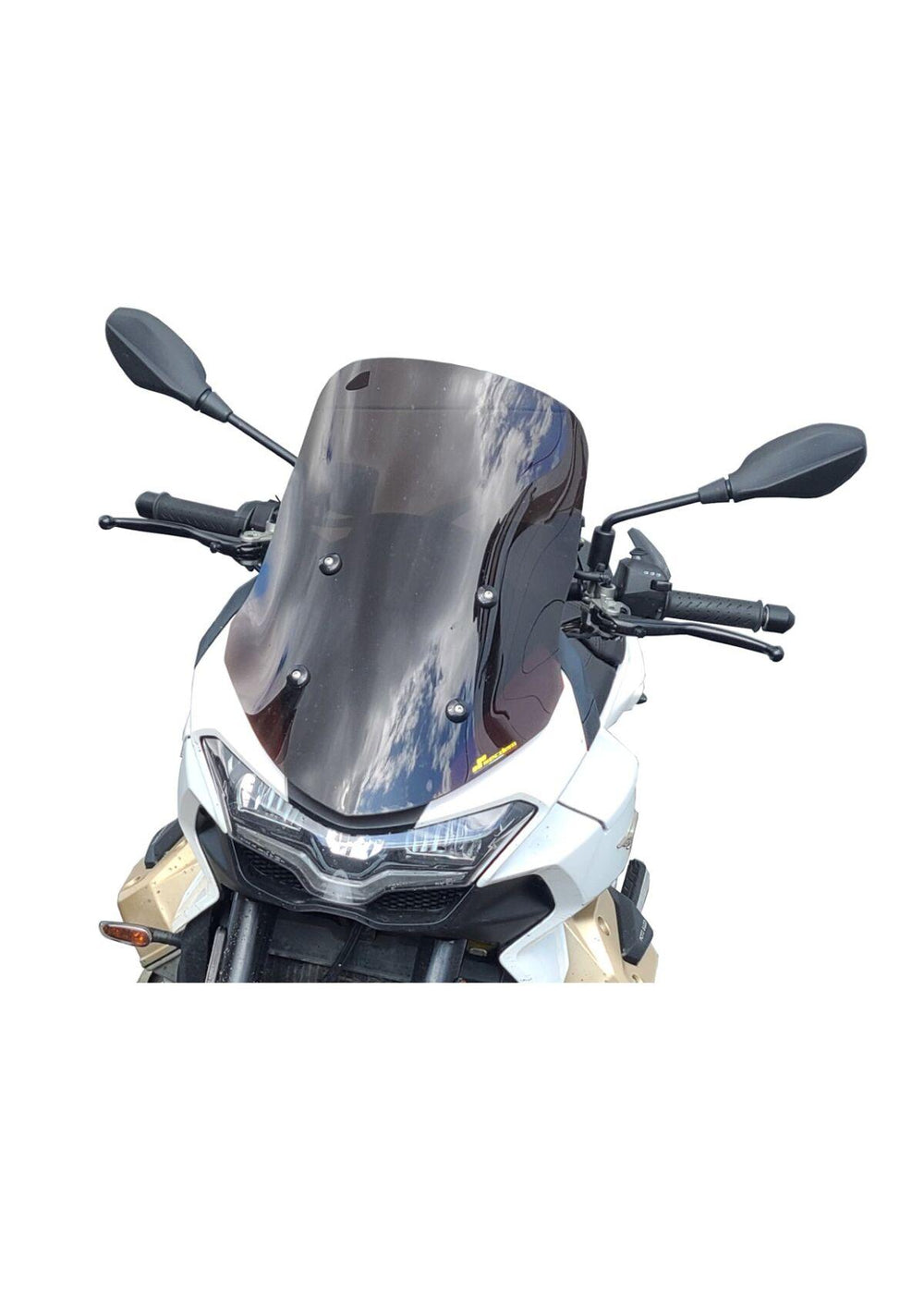 Bullster Windshield Windscreen For Moto Guzzi V100 1050 Mandello 54.5 cm (21-1 2") - Black Smoke