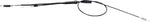 Moose Racing Throttle Cable For Polaris 300 2X4 1994-1995 - Black