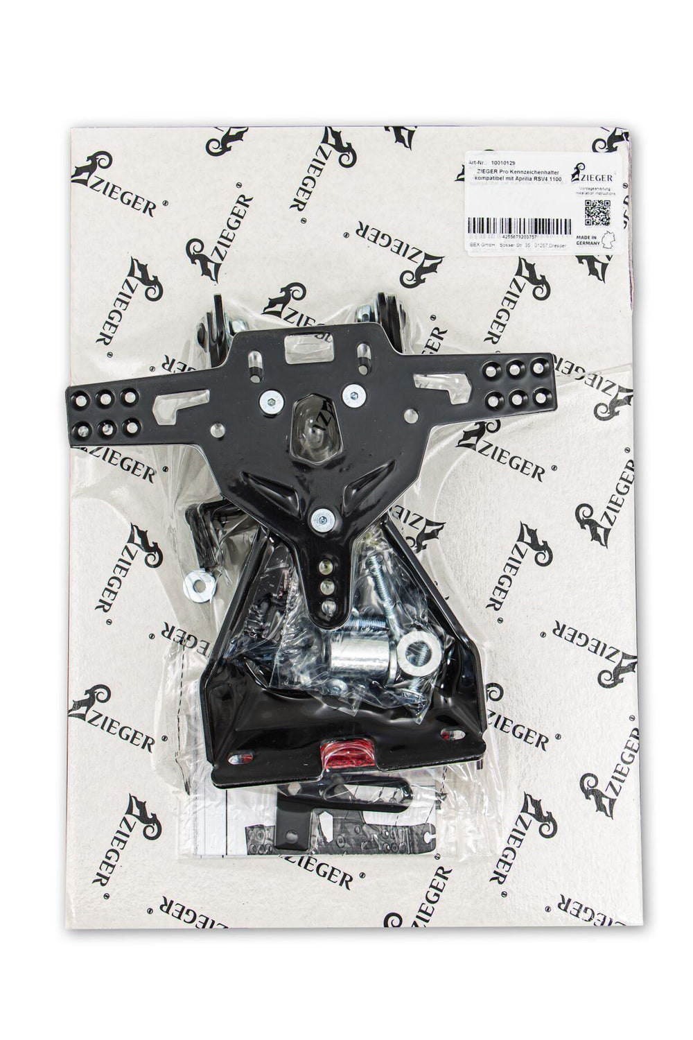 Zieger PRO Tail Unit Type D For Aprilia RSV4 1100 ABS 2022-2024 Rear