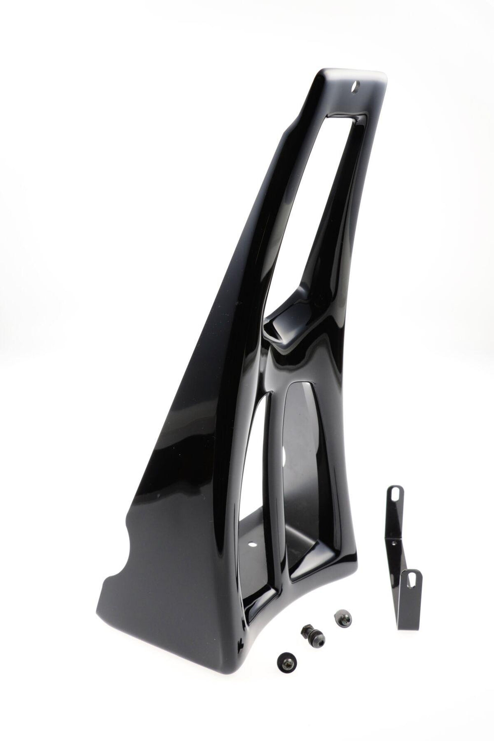 Cult Werk Spoiler Custom For Harley Davidson FLHR 1690 2016 Front - Black