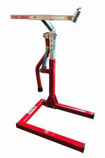 Bike Lift Front Locking Adjustable Stand For Ducati 1098 2007-2008 Steel - Red