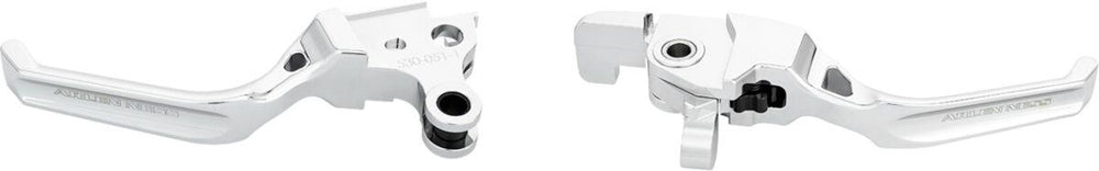 Arlen Ness Method Lever Set For Harley Davidson FLHX 1923 2024 - Chrome/Silver