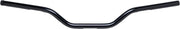 Biltwell 1" Handlebar with TBW Plugs 76.2 mm (3") Mid/Tracker - Black