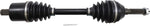 Moose Racing Complete Axle Kit For Polaris Sportsman 400 HO 4X4 2011-2012 Fits Front Left Or Right - Black/Chrome