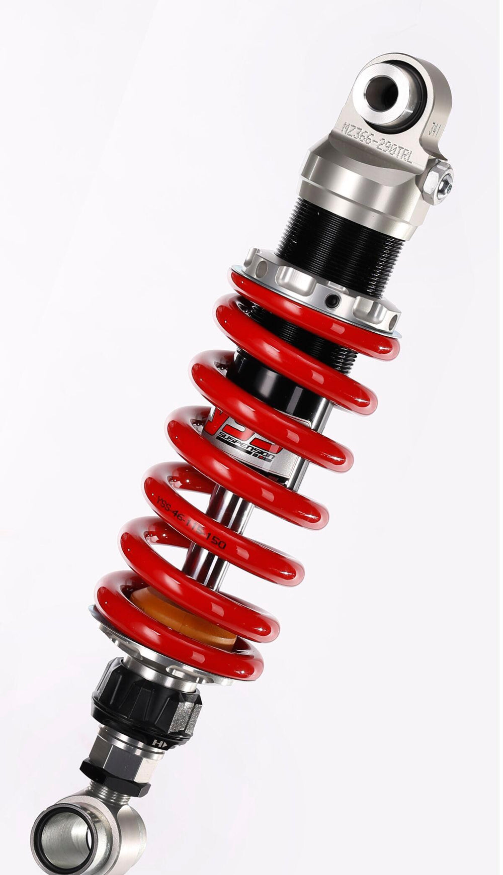 YSS Emulsion Mono Gas Adjustable Shock For Honda XL 1000 V 1999-2000 Rear - Black/Red/Silver