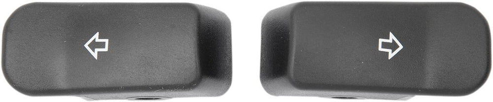 Drag Specialties Turn Signal Switch Extension For Harley Davidson FLD 1690 2012-2013 - Black