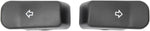 Drag Specialties Turn Signal Switch Extension For Harley Davidson FLD 1690 2012-2013 - Black