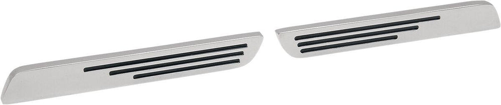 Drag Specialties Saddlebag Latch Inserts For Harley Davidson FLHR 1340 1994-1998 - Chrome