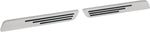 Drag Specialties Saddlebag Latch Inserts For Harley Davidson FLHR 1340 1994-1998 - Chrome