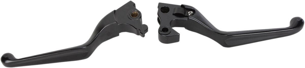 Drag Specialties Wide Blade Lever Set For Harley Davidson XL 1200 C 2014-2020 - Black