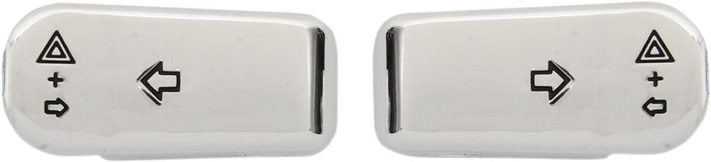Drag Specialties Turn Signal Switch Extension For Harley Davidson FLHR 1340 1996-1998 - Chrome