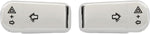 Drag Specialties Turn Signal Switch Extension For Harley Davidson FLHR 1340 1996-1998 - Chrome