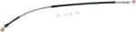 Moose Racing Stainless Steel Braided Brake Hose For Suzuki DRZ400SM 2005-2008 Rear - Silver
