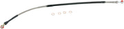 Moose Racing Stainless Steel Braided Brake Hose For Suzuki DRZ400SM 2005-2008 Rear - Silver