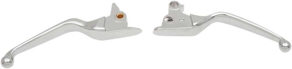 Drag Specialties Wide Blade Lever Set For Harley Davidson FLFBS 1868 2021-2023 - Chrome