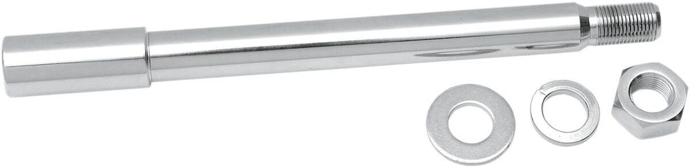 Drag Specialties Front Axle Kit For Harley Davidson XL 883 1986-1987 - Chrome Silver