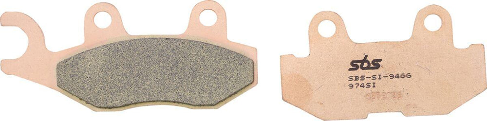 SBS SI Sintered Rear Right Brake Pads For Yamaha YXC700 4X4 2018