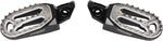 Moose Racing Qualifier Foot Pegs For Husqvarna FC250 2023-2025 - Black/Chrome/Silver