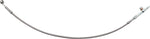Fat Baggers Inc. Hydraulic Brake/Clutch Hose Extension For Harley Davidson FLH 1868 2021 35.5 - 40.5cm (14" - 16") - Gloss/Silver