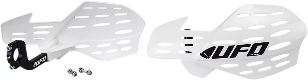 UFO Guardian 2 Motocross Universal Hand Guards - White