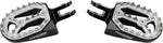 Moose Racing Qualifier Foot Pegs For Honda NC 750 X ABS 2014-2023 - Black/Chrome