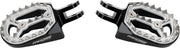 Moose Racing Qualifier Foot Pegs For Honda NC 750 X ABS 2014-2023 - Black/Chrome