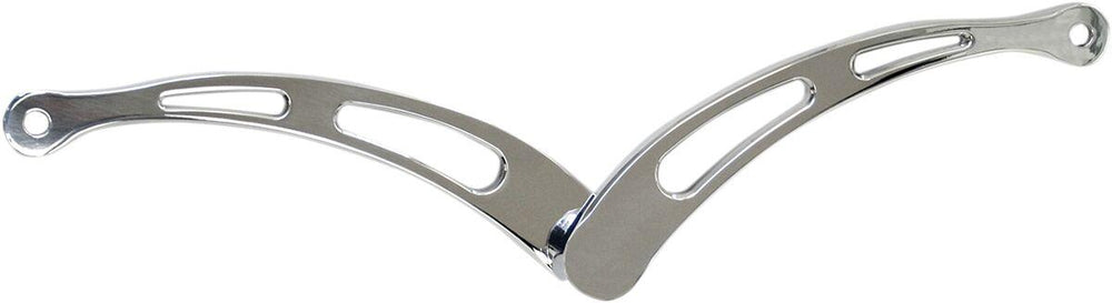 Accutronix Extended Shifter Lever For Harley Davidson FLH 1340 1984 Slotted - Chrome