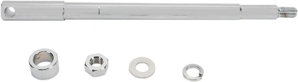 Drag Specialties Axle Kit For Harley Davidson FLH 1340 1983-1984 Front - Chrome Silver