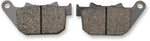 SBS HHF Street Ceramic Organic Rear Brake Pads For Harley Davidson XL 1200 C 2004-2013