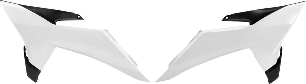 UFO Radiator Scoops For KTM SX125 2025-2026 - Black/KTM White/White