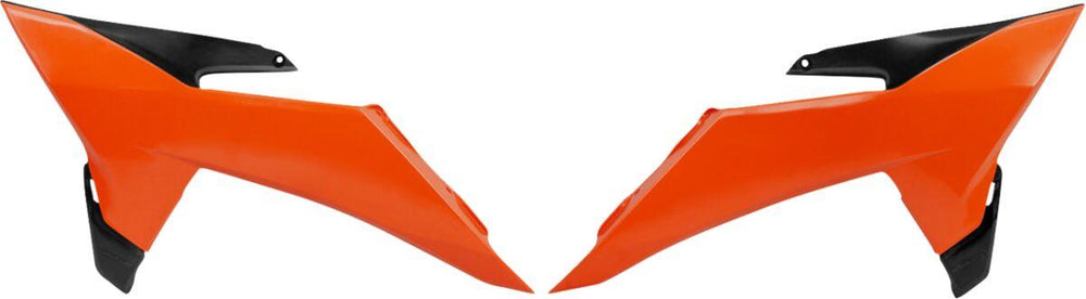 UFO Radiator Scoops For KTM SX125 2025-2026 - Black/Orange