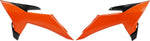 UFO Radiator Scoops For KTM SX125 2025-2026 - Black/Orange
