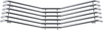 Parts Unlimited Radiator Grille For Honda GL 1500 1988-1990 - Chrome