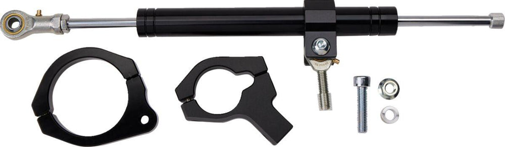 Drag Specialties Steering Damper Kit For Harley Davidson FXLRS 1868 2020-2021 - Black Satin