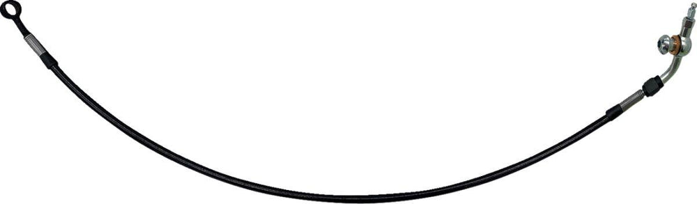 Fat Baggers Inc. Hydraulic Brake/Clutch Hose Extension For Harley Davidson FLHR 1584 2008 25.5 - 30.5cm (10" - 12") - Black
