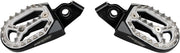 Moose Racing Qualifier Foot Pegs For Honda CRF1100L ABS 2020-2024 - Black/Chrome