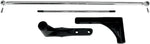 Accutronix 6" Forward Control Extension Kit For Harley Davidson XL 1200 C 2014-2019 - Black