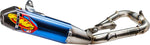 FMF Factory 4.1 RCT Titanium Exhaust System For Yamaha WRF450 2024 - Blue