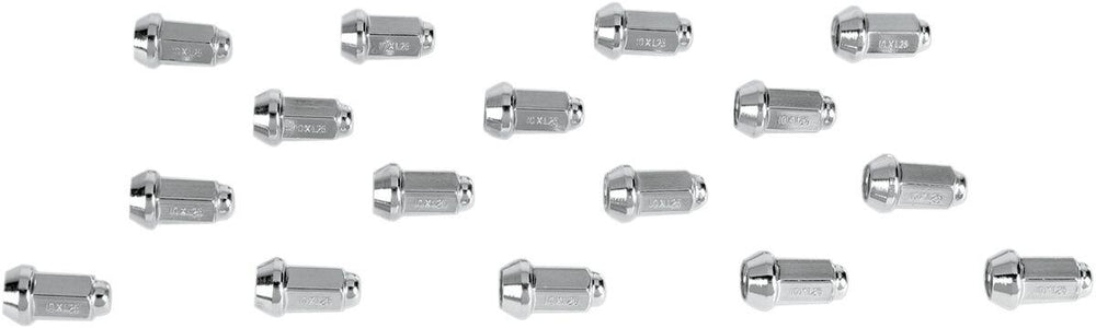 ITP Lug Nuts For Arctic Cat Textron 250 2X4 1999-2002 - Chrome/Silver/Tapered