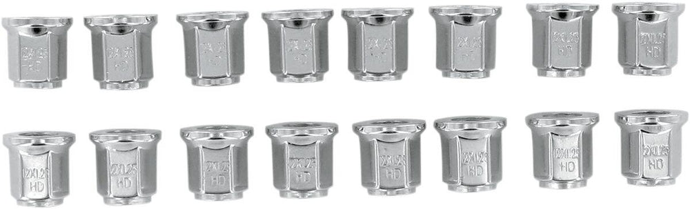ITP Lug Nuts For Segway Fugleman 1000 4x4 UF 2021 17 mm Head - Chrome/Silver/Flat