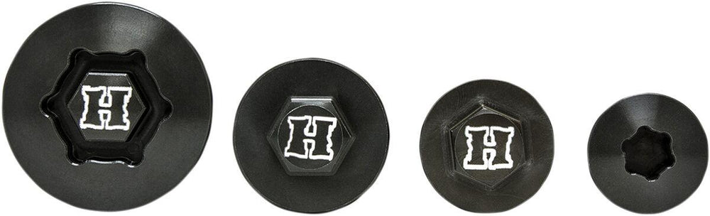 Hinson Engine Plug Kit For Honda CRF250R 2004-2017 - Black