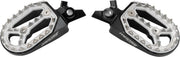 Moose Racing Qualifier Foot Pegs For BMW F 850 GS ABS 2019-2023 - Black/Chrome