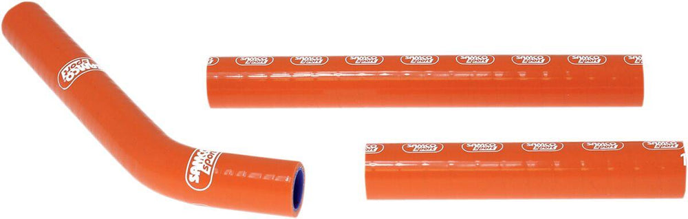 Samco Radiator Hose Kit For KTM  SX125 2007-2010 - Orange