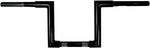 LA Choppers 1-1/4" Old School Handlebar For Harley Davidson FLD 1690 ABS 2014-2016 25.5 cm (10") - Black