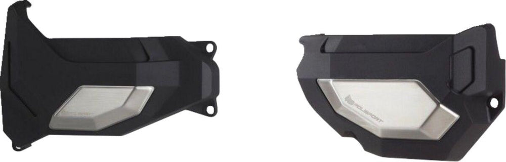 Polisport Clutch & Alternator Cover Kit For Yamaha FZ-07 700 2015-2017 - Black