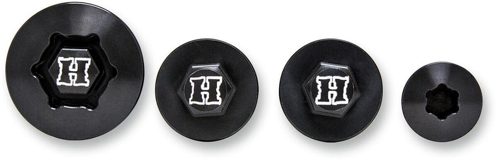 Hinson Engine Plug Kit For Honda CRF450R 2009-2016 - Black