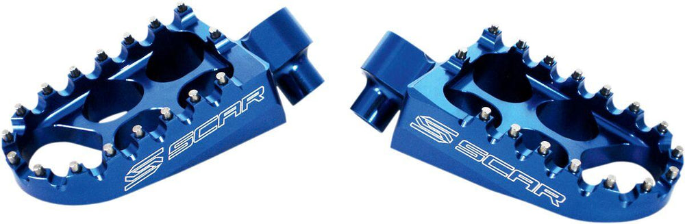 Scar Standard Foot Pegs For Alta REDSHIFT EX 2016-2019 - Blue